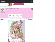 Tablet Screenshot of communaute-lolita-nord.skyrock.com