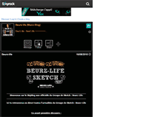Tablet Screenshot of beurz-life.skyrock.com