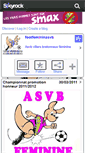 Mobile Screenshot of footfemininasvb.skyrock.com