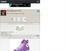 Tablet Screenshot of bebe-super-converse.skyrock.com