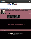 Tablet Screenshot of a-jamais--x.skyrock.com