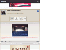 Tablet Screenshot of evolutivdancebiache.skyrock.com