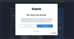 Desktop Screenshot of perfectguys.skyrock.com