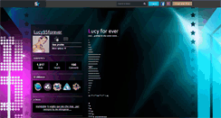 Desktop Screenshot of lucy95forever.skyrock.com