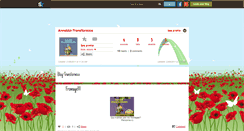 Desktop Screenshot of annebbl-transformice.skyrock.com