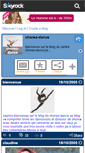Mobile Screenshot of chorea-dance.skyrock.com