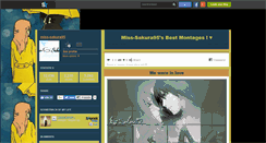 Desktop Screenshot of miss-sakura95.skyrock.com