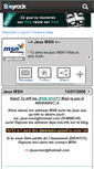 Mobile Screenshot of jeux-msn.skyrock.com