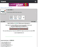 Tablet Screenshot of jeux-msn.skyrock.com