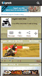 Mobile Screenshot of dgainminibike.skyrock.com