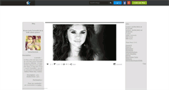 Desktop Screenshot of gomezmariesele.skyrock.com