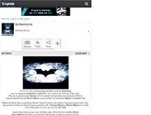 Tablet Screenshot of batmanblog.skyrock.com