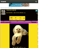 Tablet Screenshot of coeur-de-caniche.skyrock.com