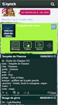 Mobile Screenshot of etre-un-chat-de-clans.skyrock.com