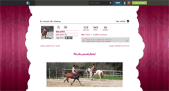 Desktop Screenshot of le-bruit-du-galop.skyrock.com