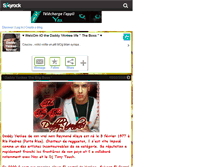 Tablet Screenshot of daddy-yankee-forever.skyrock.com