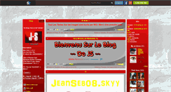 Desktop Screenshot of jeanseb08.skyrock.com