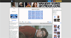 Desktop Screenshot of mirandak-source.skyrock.com
