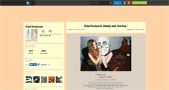 Desktop Screenshot of fripetendances.skyrock.com