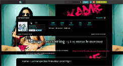 Desktop Screenshot of kamelemake.skyrock.com