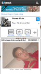 Mobile Screenshot of g-portoss-and-lucie-g.skyrock.com
