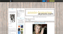 Desktop Screenshot of annie-lemoine.skyrock.com