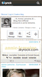 Mobile Screenshot of annie-lemoine.skyrock.com