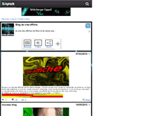 Tablet Screenshot of cree-affiche.skyrock.com
