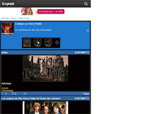 Tablet Screenshot of indexharrypotter81.skyrock.com