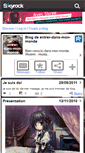 Mobile Screenshot of entrer-dans-mon-monde.skyrock.com