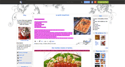 Desktop Screenshot of cuisine-des-fees.skyrock.com