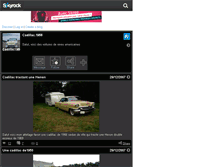 Tablet Screenshot of cadillac1956.skyrock.com