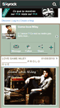 Mobile Screenshot of game-love-niley.skyrock.com