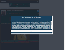 Tablet Screenshot of morganou555.skyrock.com