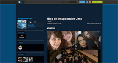 Desktop Screenshot of insupportable-jess.skyrock.com