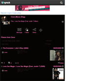 Tablet Screenshot of ciara-ft-justin.skyrock.com