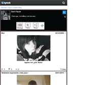 Tablet Screenshot of dont-touch-biatch.skyrock.com
