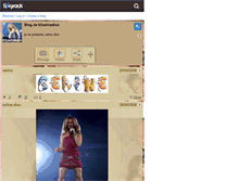 Tablet Screenshot of 62celinedion.skyrock.com