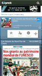 Mobile Screenshot of geants.skyrock.com