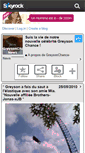 Mobile Screenshot of greysonchance-news.skyrock.com