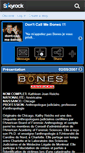 Mobile Screenshot of dont-call-me-bones.skyrock.com