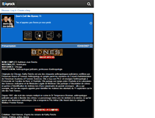 Tablet Screenshot of dont-call-me-bones.skyrock.com