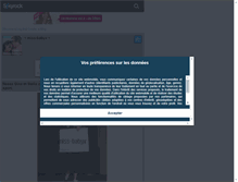 Tablet Screenshot of miss-babyv.skyrock.com