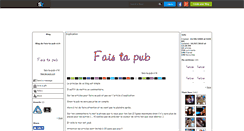 Desktop Screenshot of fais-ta-pub-x14.skyrock.com