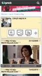 Mobile Screenshot of crazy-90210.skyrock.com