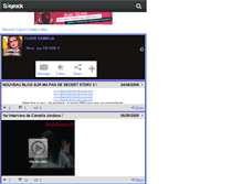 Tablet Screenshot of camelia-officiel.skyrock.com