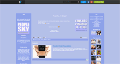 Desktop Screenshot of peoplesky.skyrock.com