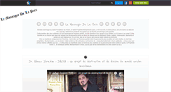 Desktop Screenshot of messagerdelapaix.skyrock.com