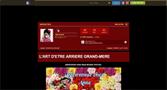 Desktop Screenshot of aniouchka.skyrock.com
