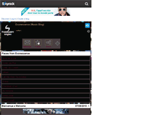 Tablet Screenshot of evanescence-singles.skyrock.com